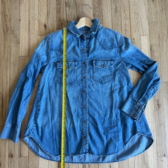 Hatch Collection Denim Maternity Shirt - Picture 5 of 5